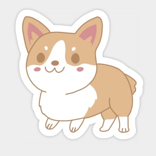 Kawaii Corgi Sticker